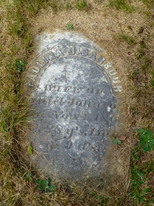Paulina Johnson's Grave, Deer Isle